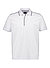 Polo-Shirt, Bio Baumwoll-Jersey, weiß - weiß