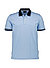 Polo-Shirt, Bio Baumwoll-Piqué, bleu - bleu