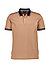 Polo-Shirt, Bio Baumwoll-Piqué, caramel - caramel