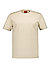 T-Shirt, Baumwoll-Stretch, sand - sand