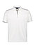 Zip-Polo, Bio Baumwoll-Jersey, off white - off white