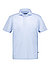 Polo-Shirt vL-Peso, Baumwolle, hellblau - hellblau