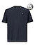 T-Shirt, Big&Tall, Bio Baumwolle, dunkelblau - dunkelblau