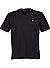 T-Shirt, Regular Fit, Bio Baumwolle, schwarz - schwarz