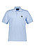 Polo-Shirt, Baumwoll-Piqué, hellblau - sky blue