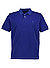 Polo-Shirt, Regular Fit, Bio Baumwoll-Piqué, blau - blau