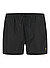 Badeshorts, Mikrofaser, black - black