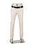 Hose Rob, Slim Fit, Jersey, taupe kariert - taupe