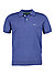 Polo-Shirt Sergio, Baumwoll-Strick, navy meliert - navy
