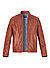 Lederjacke, Lammnappa, cognac - cognac