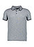 Polo-Shirt Corbin, Mikrofaser atmungsaktiv, grün meliert - grün