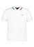 Polo-Shirt, Baumwoll-Piquè, weiß - weiß