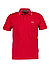 Polo-Shirt, Baumwoll-Piquè, chili - chili