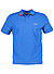 Polo-Shirt, Baumwoll-Piquè, blau - blau