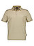 Polo-Shirt, Baumwoll-Piqué, sand meliert - sand