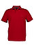 Polo-Shirt, Bio Baumwoll-Jersey, chili - chili