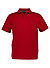 Polo-Shirt, Bio Baumwoll-Jersey, chili - chili