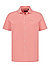 Kurzarmhemd Patrick, Baumwoll-Pique, koralle - koralle