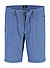 Shorts, Regular Fit, Baumwolle, royal meliert - royalblau