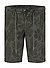 Shorts, Regular Fit, Baumwolle-Leinen, grün floral - grün