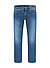 Jeans Belford, Regular Fit, Baumwoll-Stretch, stahlblau - stahlblau