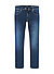 Jeans Belford, Regular Fit, Baumwoll-Stretch, dunkelblau - dunkelblau
