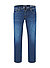 Jeans Belford, Regular Fit, Baumwoll-Stretch, dunkelblau - royalblau