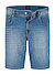 Jeanssshorts, Modern Fit, Baumwolle-Lyocell-Stretch, hellblau - jeansblau