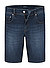 Jeanssshorts, Modern Fit, Baumwolle-Lyocell-Stretch, dunkelblau - dunkelblau