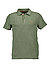 Polo-Shirt Quincy, Baumwoll-Frottee, grün - light hunter