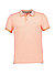 Polo-Shirt Ollivier, Baumwoll-Piquè, lachsorange - lachsorange