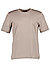 T- Shirt Cibadi, Baumwoll-Strick, taupe - taupe