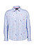 Hemd Issac, Leinen-Baumwolle, blau floral - blau
