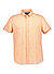 Kurzarmhemd Jeremy, Leinen-Baumwolle, orange - orange