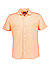 Kurzarmhemd Patrick, Leinen-Baumwolle, pastellorange - pastellorange