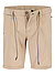 Shorts The Bankers, Regular Fit, Baumwolle-Leinen, lightforest - biscuit