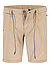 Shorts The Bankers, Regular Fit, Baumwolle-Leinen, lightforest - biscuit