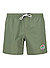 Badeshorts Santino, Mikrofaser, dunkelgrün - dunkelgrün
