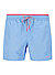 Badeshorts Merlin, Baumwoll-Stretch, azurblau - azurblau