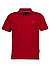 Polo-Shirt, Bio Baumwoll-Piqué, chili - chili