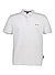 Polo-Shirt, Bio Baumwoll-Piqué, weiß - weiß