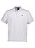 Polo-Shirt, Baumwoll-Piqué, weiß - weiß
