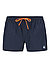 Badeshorts, Baumwoll-Mix, navy - navy