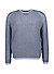 Pullover, Wolle-Lyocell, blau - blau