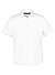 Kurzarmhemd, Baumwoll-Stretch, weiß - weiß