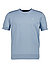 T-Shirt, Strick, blau - blau