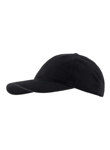 Cap, Bio Baumwolle, schwarz