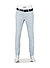 Hose Rob, Slim Fit, Jersey, hellgrau kariert - graublau
