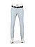 Hose Rob, Slim Fit, Jersey, hellgrau kariert - graublau