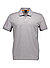 Polo-Shirt Passenger, Slim Fit, Baumwoll-Piqué, grau - grau